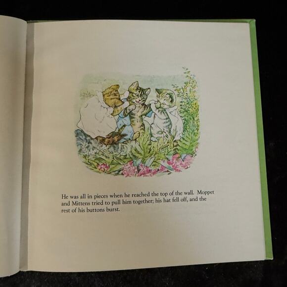 The Tale of Tom Kitten by Beatrix Potter | 1993 | Vintage Cottagecore Kids Book - Picture 6 of 10
